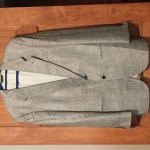 Oscar de la Renta men's classic suit jacket size 42 x 32L